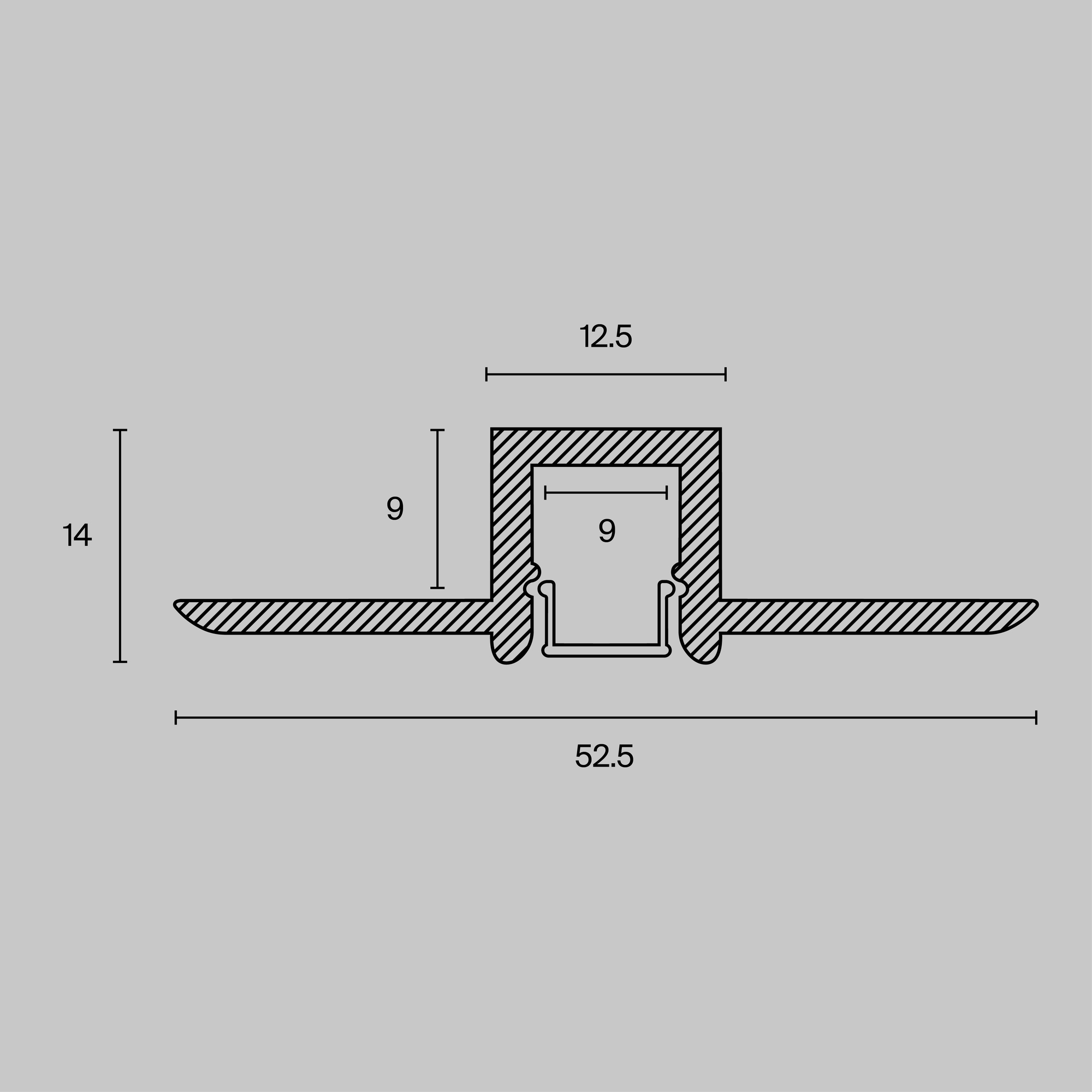картинка Комплектующие к светодиодной ленте Led Strip ALM-5313A-S-2M магазин pro-decor.kz являющийся официальным дистрибьютором в Казахстане картинка Комплектующие к светодиодной ленте Led Strip ALM-5313A-S-2M от магазина pro-decor.kz