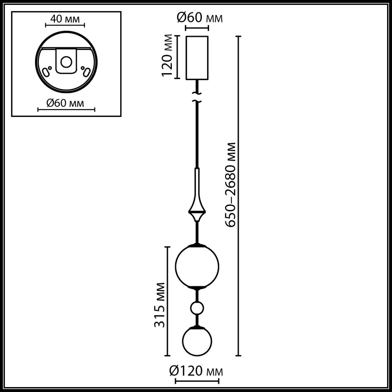 картинка 5457/4L Odeon Light Подвесной светильник  CALLISTO от магазина pro-decor.kz