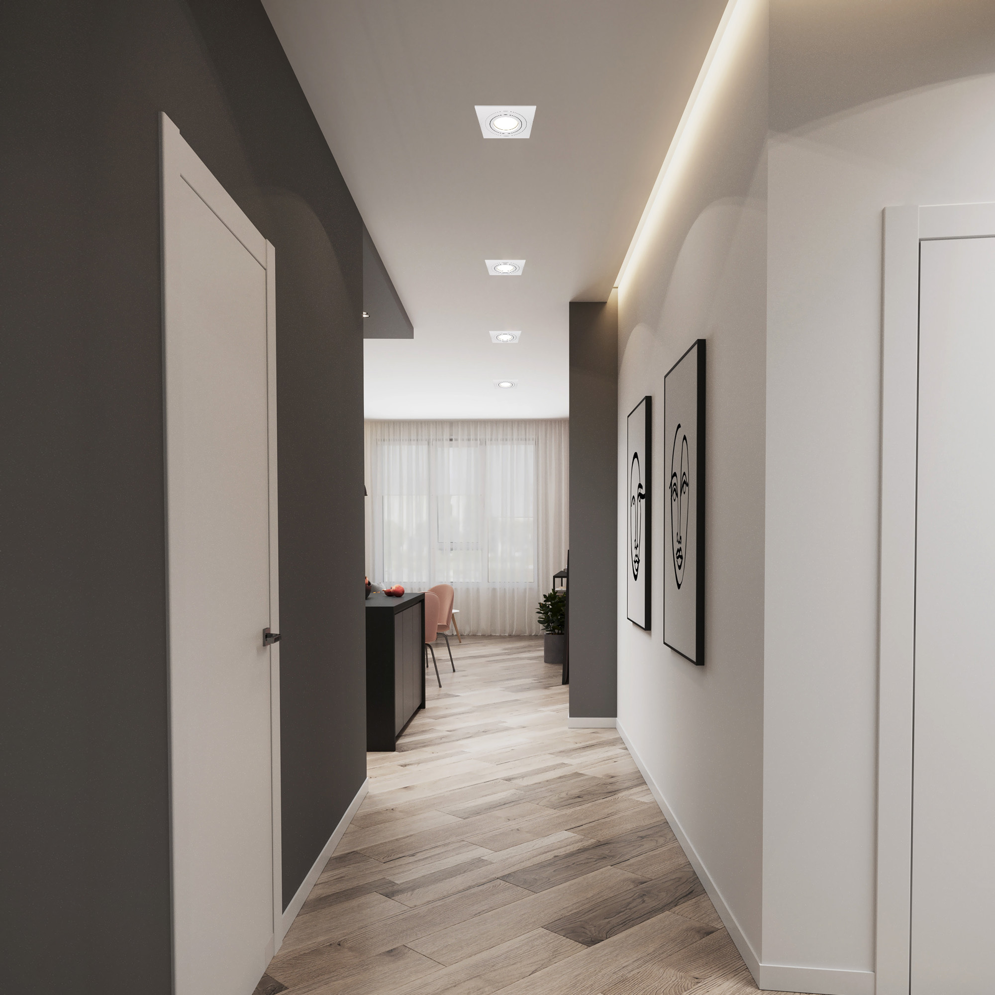 картинка Встраиваемый светильник Maytoni Atom DL024-2-01W от магазина pro-decor.kz