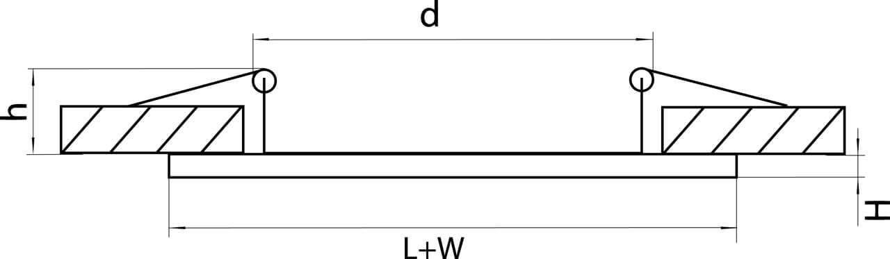 картинка Рамка Lightstar Domino Round 214627 от магазина pro-decor.kz