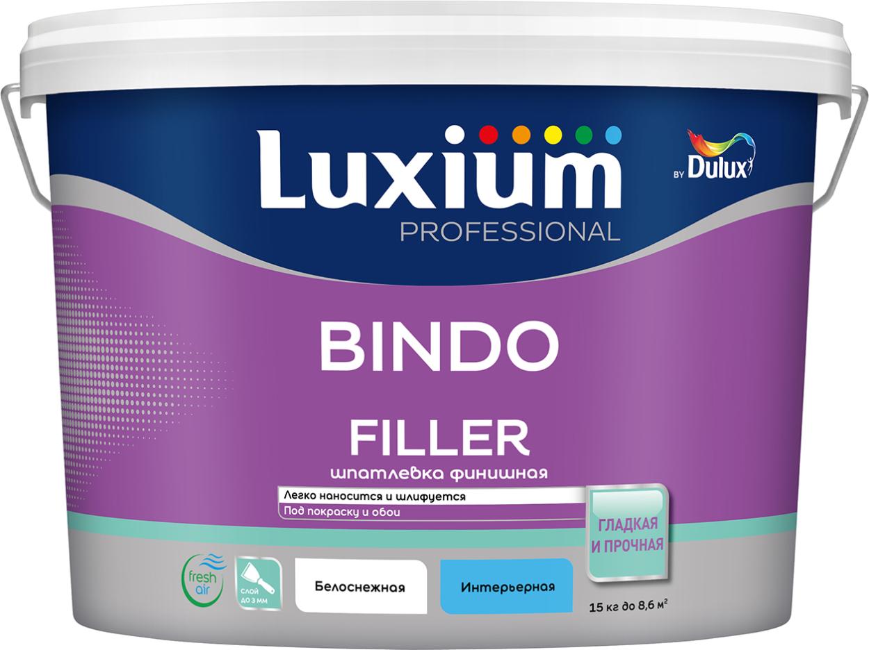 Шпатлевка финишная Luxium Bindo Filler 8,6л (15 кг)