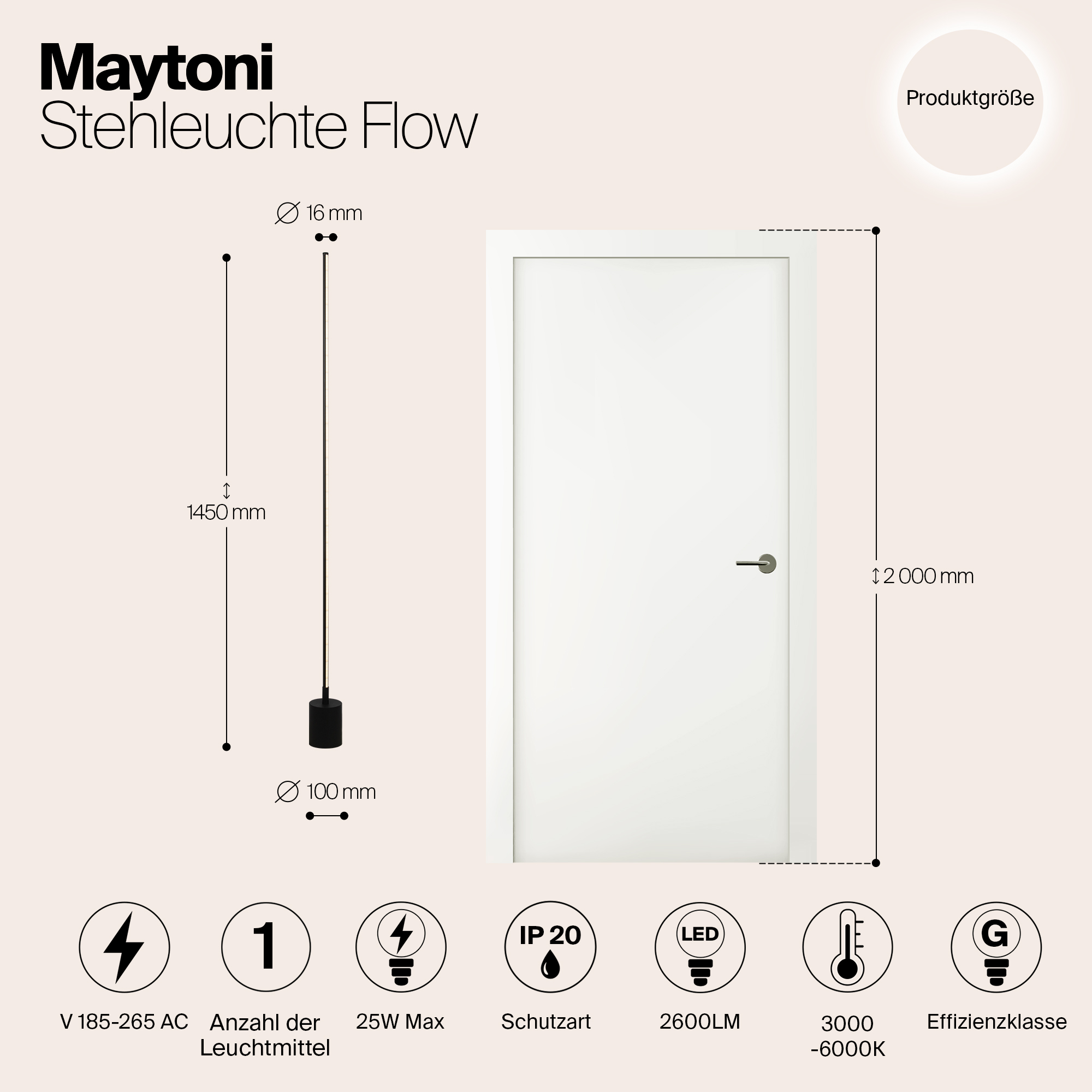 картинка Напольный светильник (торшер) Maytoni MOD147FL-L20BK1 магазин pro-decor.kz являющийся официальным дистрибьютором в Казахстане картинка Напольный светильник (торшер) Maytoni MOD147FL-L20BK1 от магазина pro-decor.kz