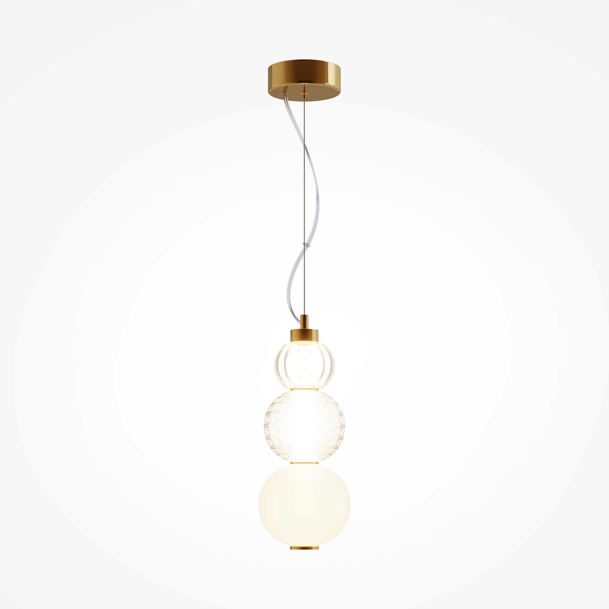 картинка Подвесной светодиодный светильник Maytoni Collar P069PL-L16CH3K от магазина pro-decor.kz