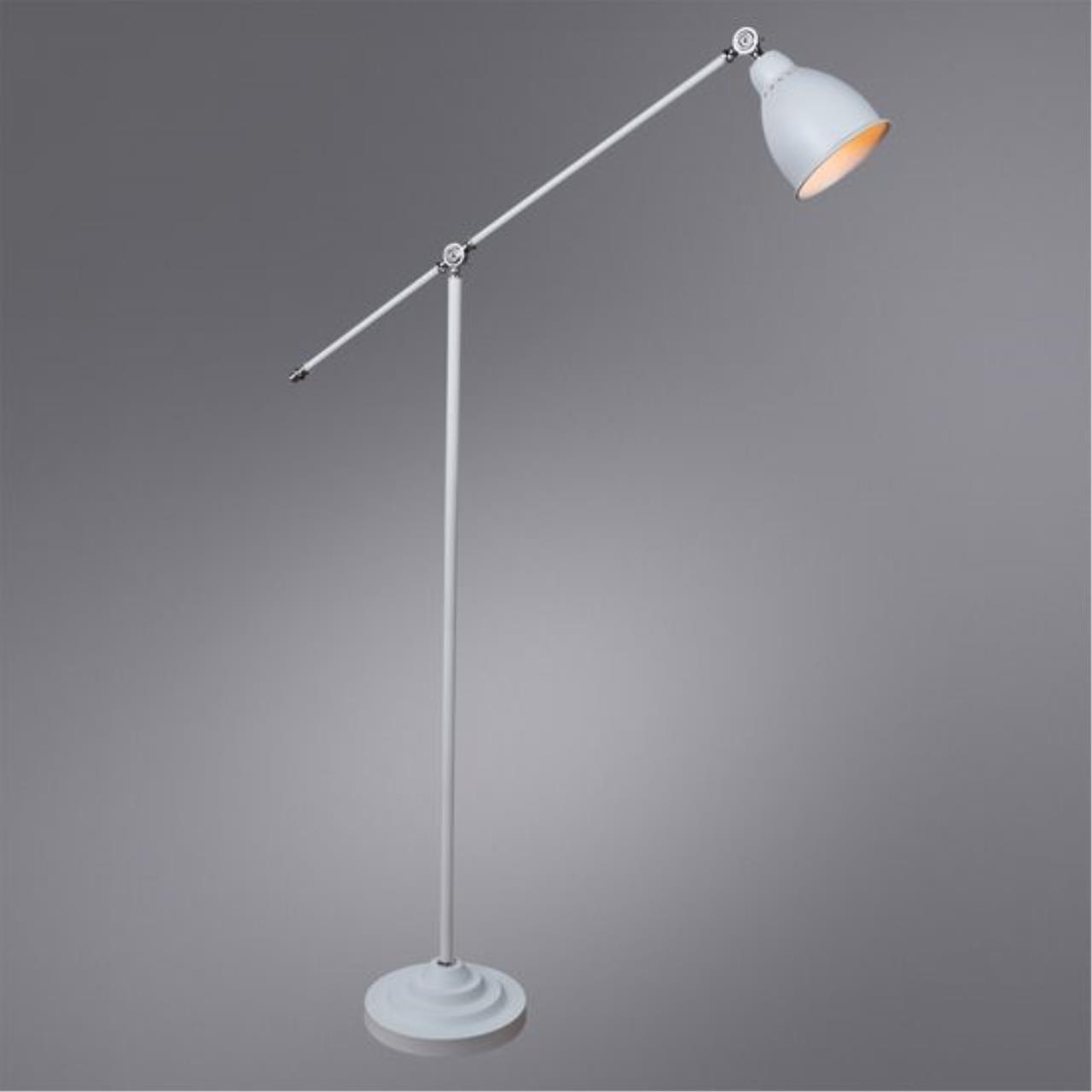 картинка Торшер Arte Lamp Braccio A2054PN-1WH от магазина pro-decor.kz