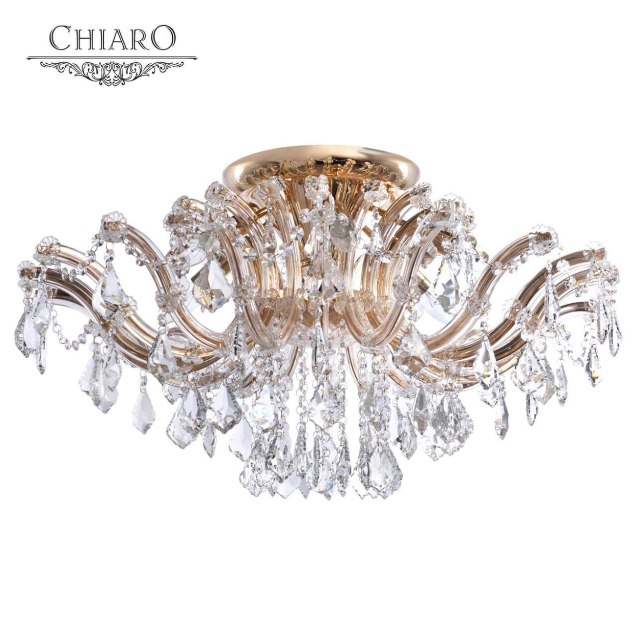 картинка Потолочная люстра Chiaro Луиза 383010106 магазин pro-decor.kz являющийся официальным дистрибьютором в Казахстане картинка Потолочная люстра Chiaro Луиза 383010106 от магазина pro-decor.kz