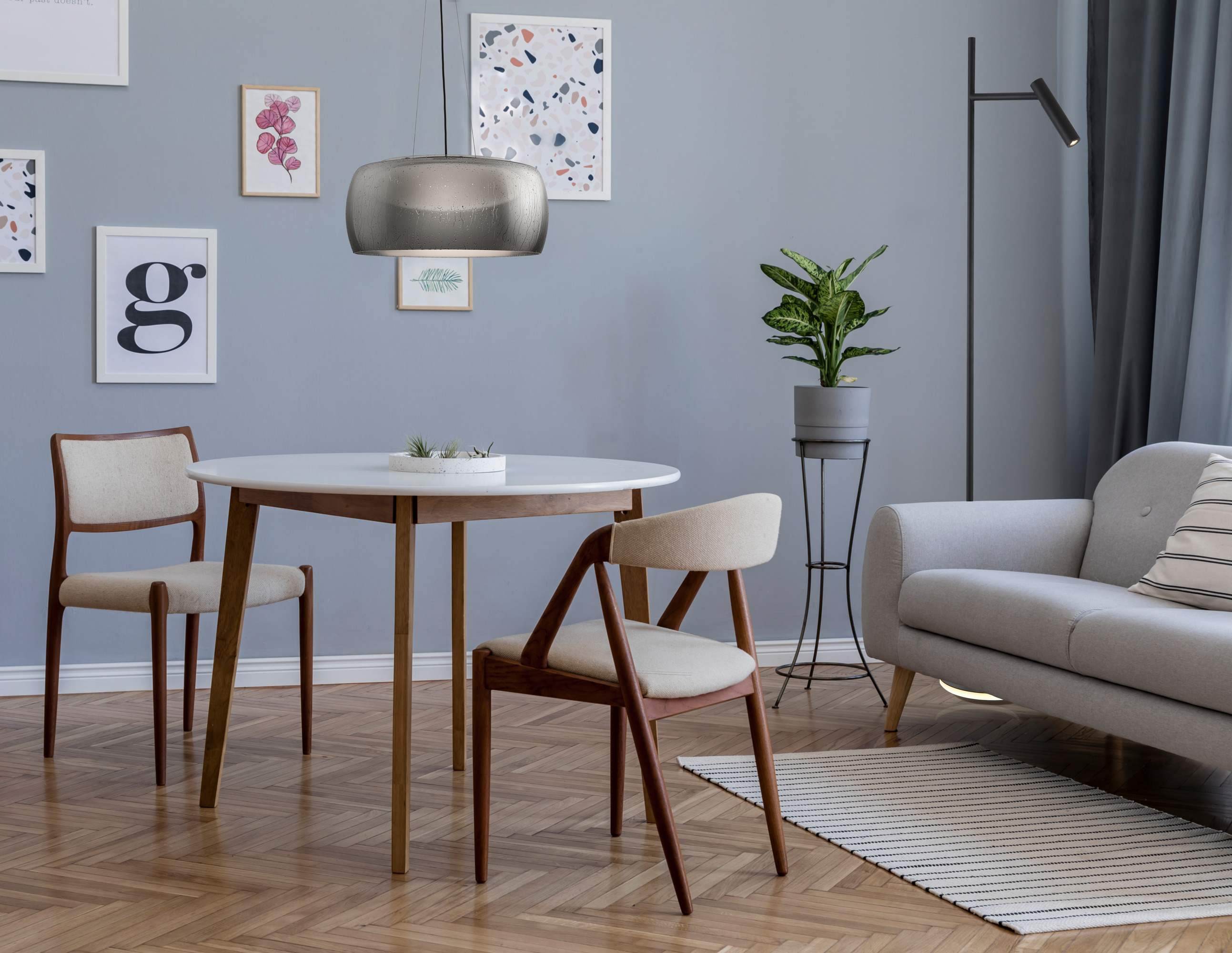 картинка Торшер Maytoni Estudo Z010FL-L8B3K от магазина pro-decor.kz