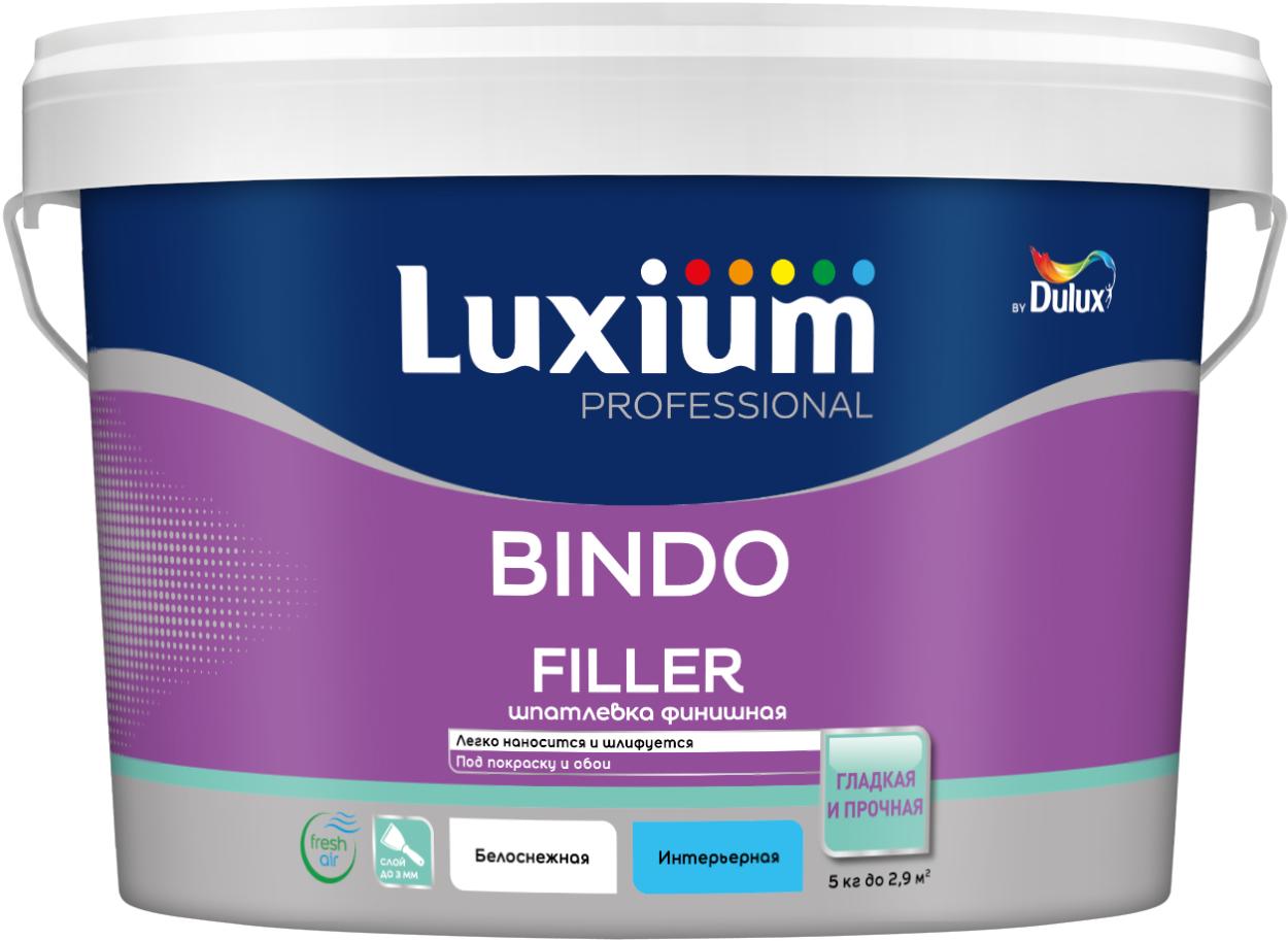 Шпатлевка финишная Luxium Bindo Filler 2,9л/5кг