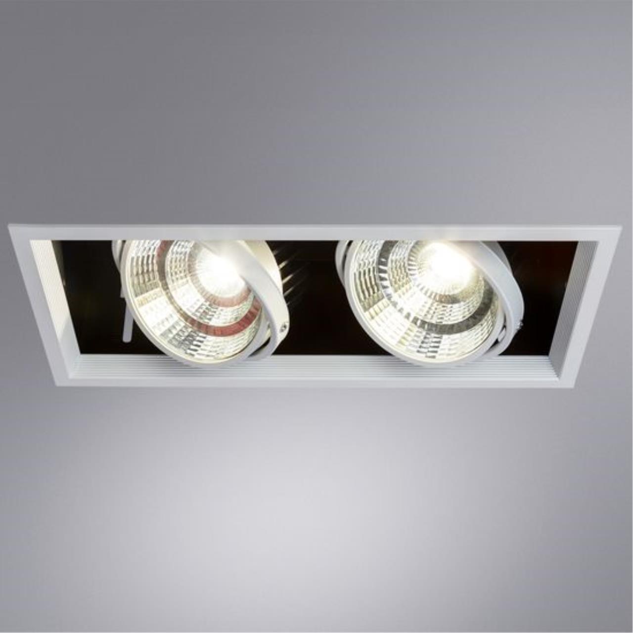 картинка Встраиваемый светодиодный светильник Arte Lamp Merga A8450PL-2WH магазин pro-decor.kz являющийся официальным дистрибьютором в Казахстане картинка Встраиваемый светодиодный светильник Arte Lamp Merga A8450PL-2WH от магазина pro-decor.kz