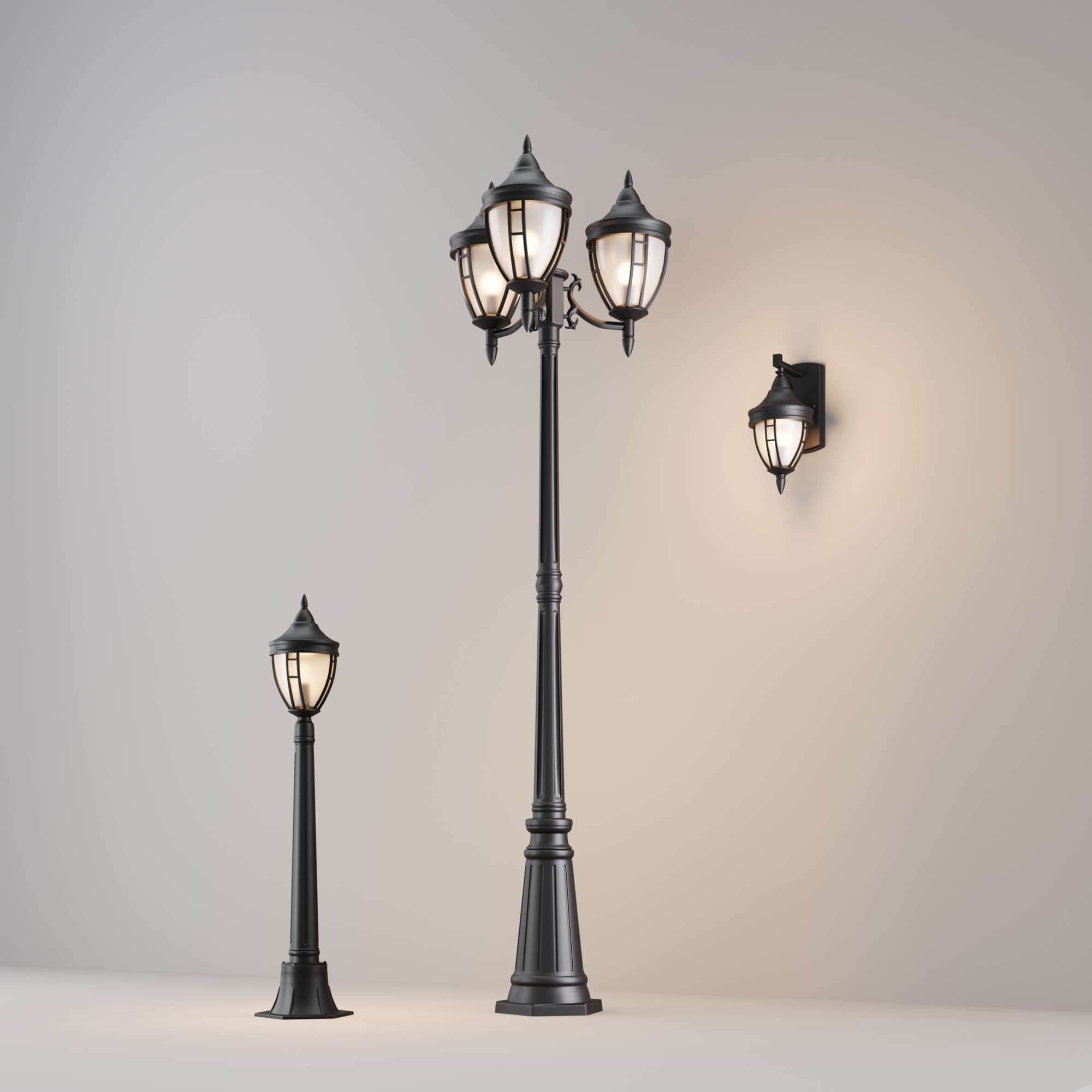 картинка Уличный светильник Maytoni Novara O026FL-01B от магазина pro-decor.kz