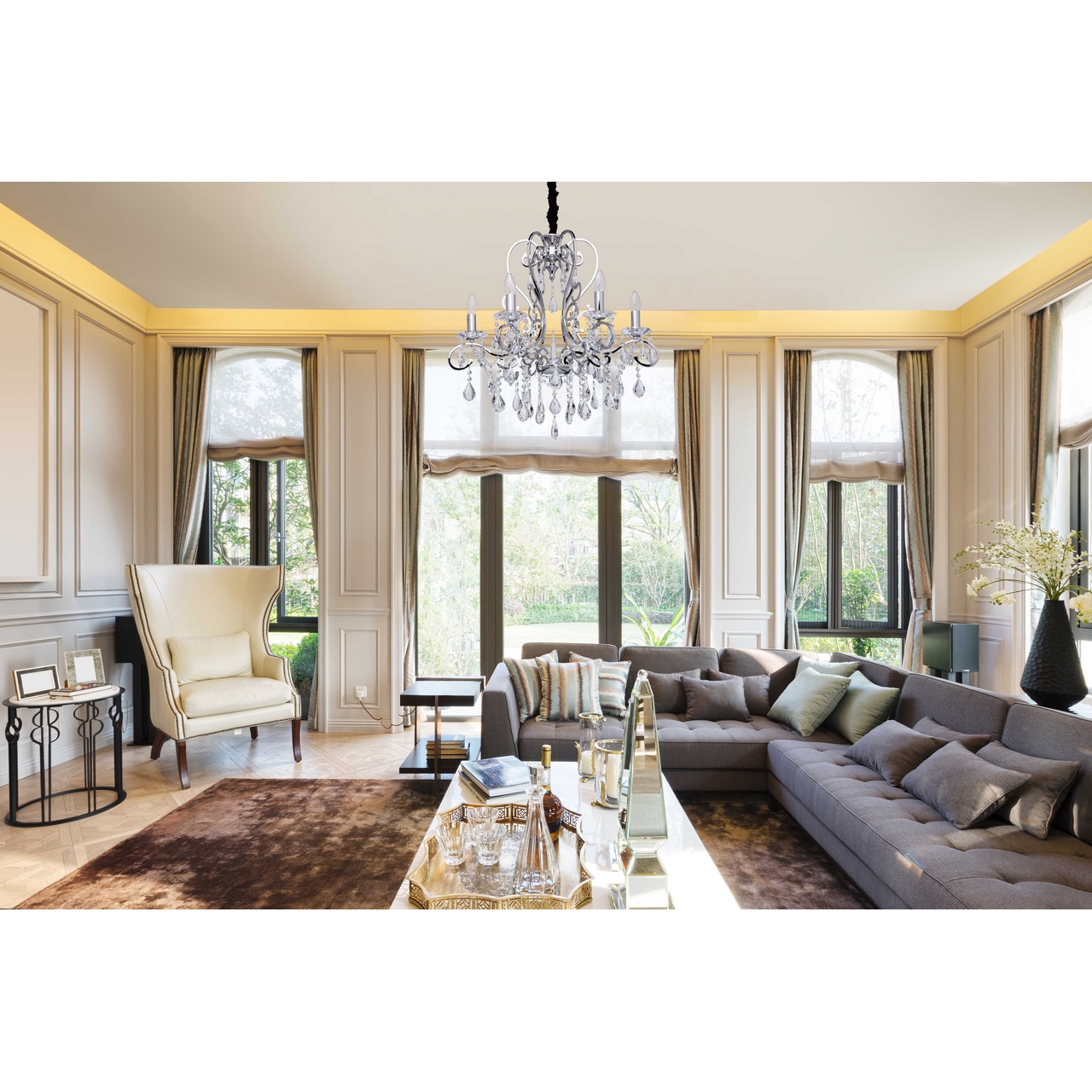 картинка Подвесная люстра Chiaro Сюзанна 458010606 от магазина pro-decor.kz
