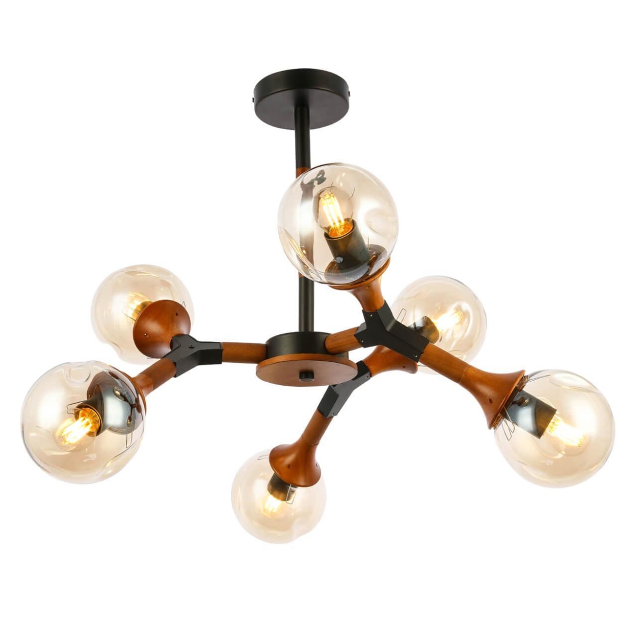 картинка Потолочная люстра Evoluce Raquel SLE109402-06 магазин pro-decor.kz являющийся официальным дистрибьютором в Казахстане картинка Потолочная люстра Evoluce Raquel SLE109402-06 от магазина pro-decor.kz