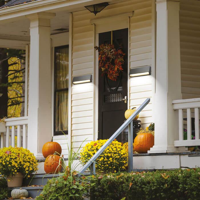 картинка Уличный настенный светодиодный светильник Novotech Street Kaimas 357418 от магазина pro-decor.kz