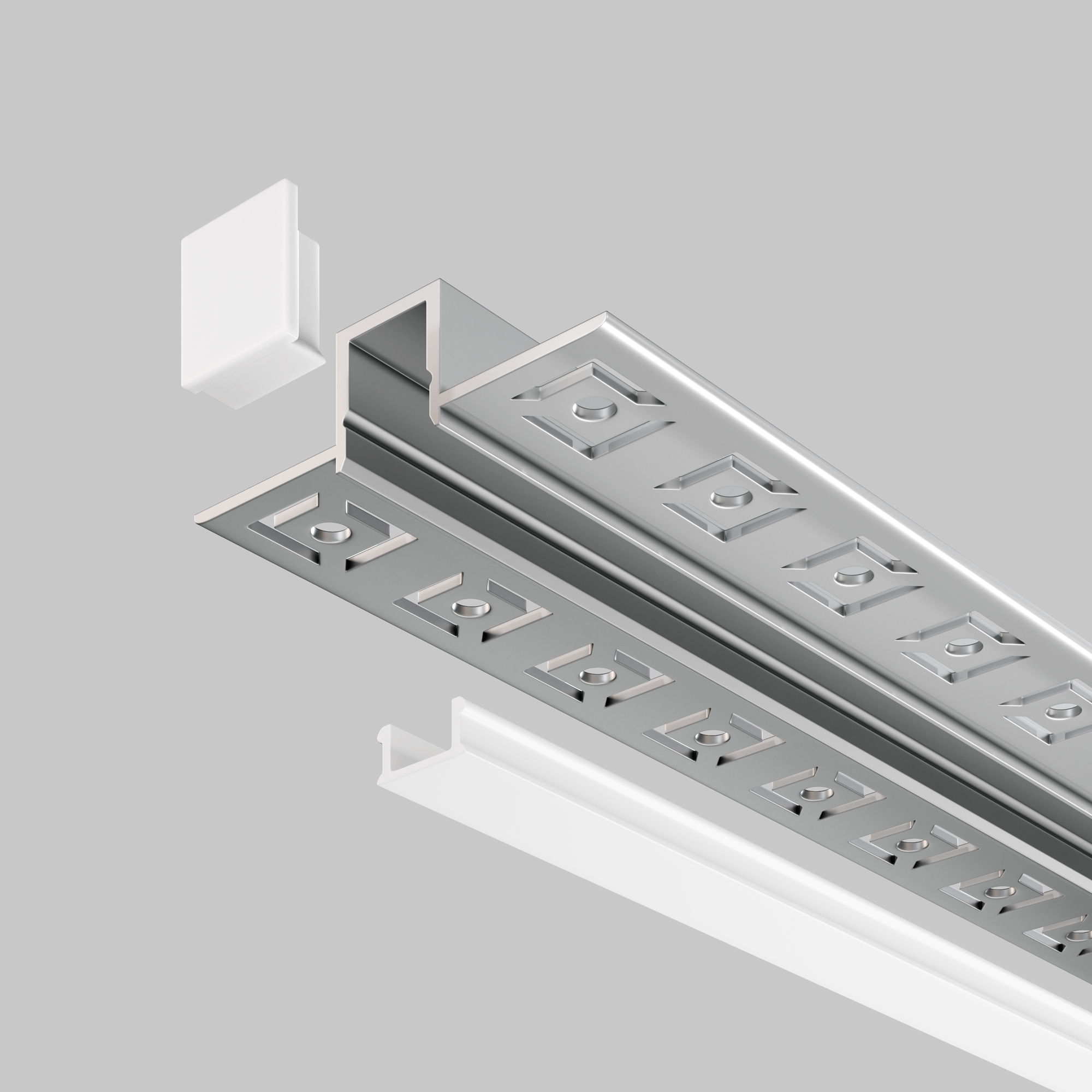 картинка Комплектующие к светодиодной ленте Led Strip ALM-5313A-S-2M магазин pro-decor.kz являющийся официальным дистрибьютором в Казахстане картинка Комплектующие к светодиодной ленте Led Strip ALM-5313A-S-2M от магазина pro-decor.kz