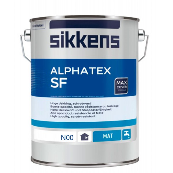 Купить Краска Sikkens Alphatex SF мат N00 4,65л Краска Sikkens Alphatex SF мат N00 4,65л