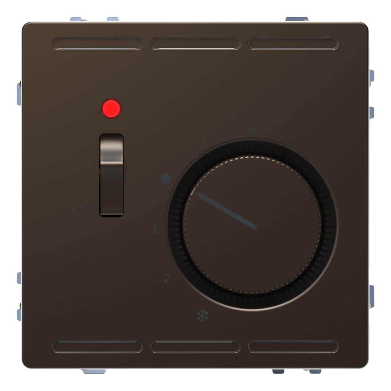 картинка Терморегулятор Schneider Electric Merten D-Life с центральной платой с выключателем 230V MTN5760-6052 от магазина pro-decor.kz