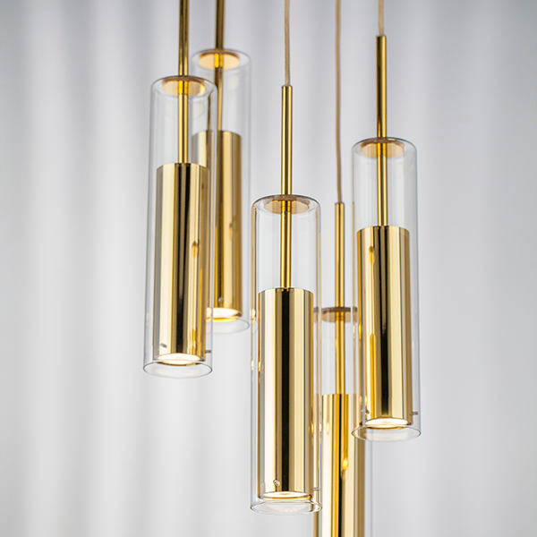 картинка 756052 Люстра CILINO 5х40W GU10 GOLD магазин pro-decor.kz являющийся официальным дистрибьютором в Казахстане картинка 756052 Люстра CILINO 5х40W GU10 GOLD от магазина pro-decor.kz