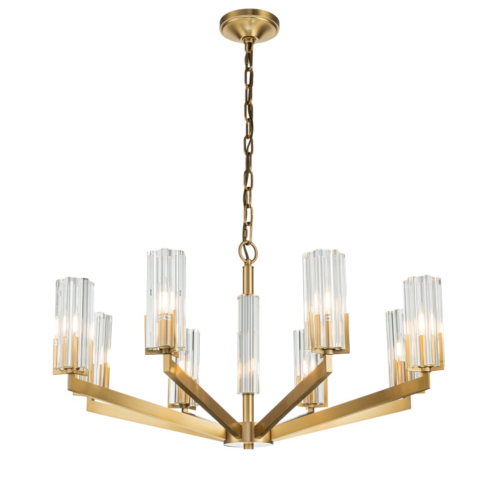 картинка Люстра подвесная Belfast Malone 6035-8 BR CL магазин pro-decor.kz являющийся официальным дистрибьютором в Казахстане картинка Люстра подвесная Belfast Malone 6035-8 BR CL от магазина pro-decor.kz