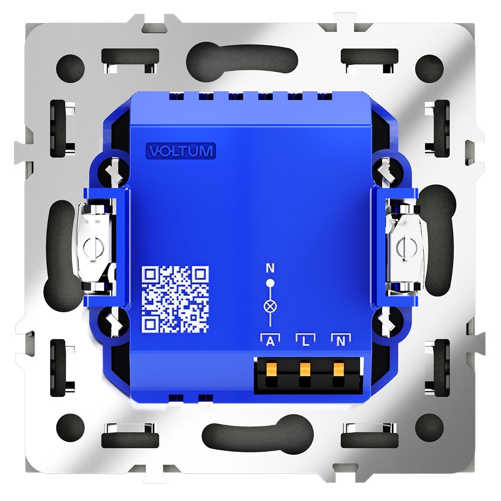картинка Датчик движения встраиваемый VOLTUM S70, (черный матовый) VLS070508 от магазина pro-decor.kz