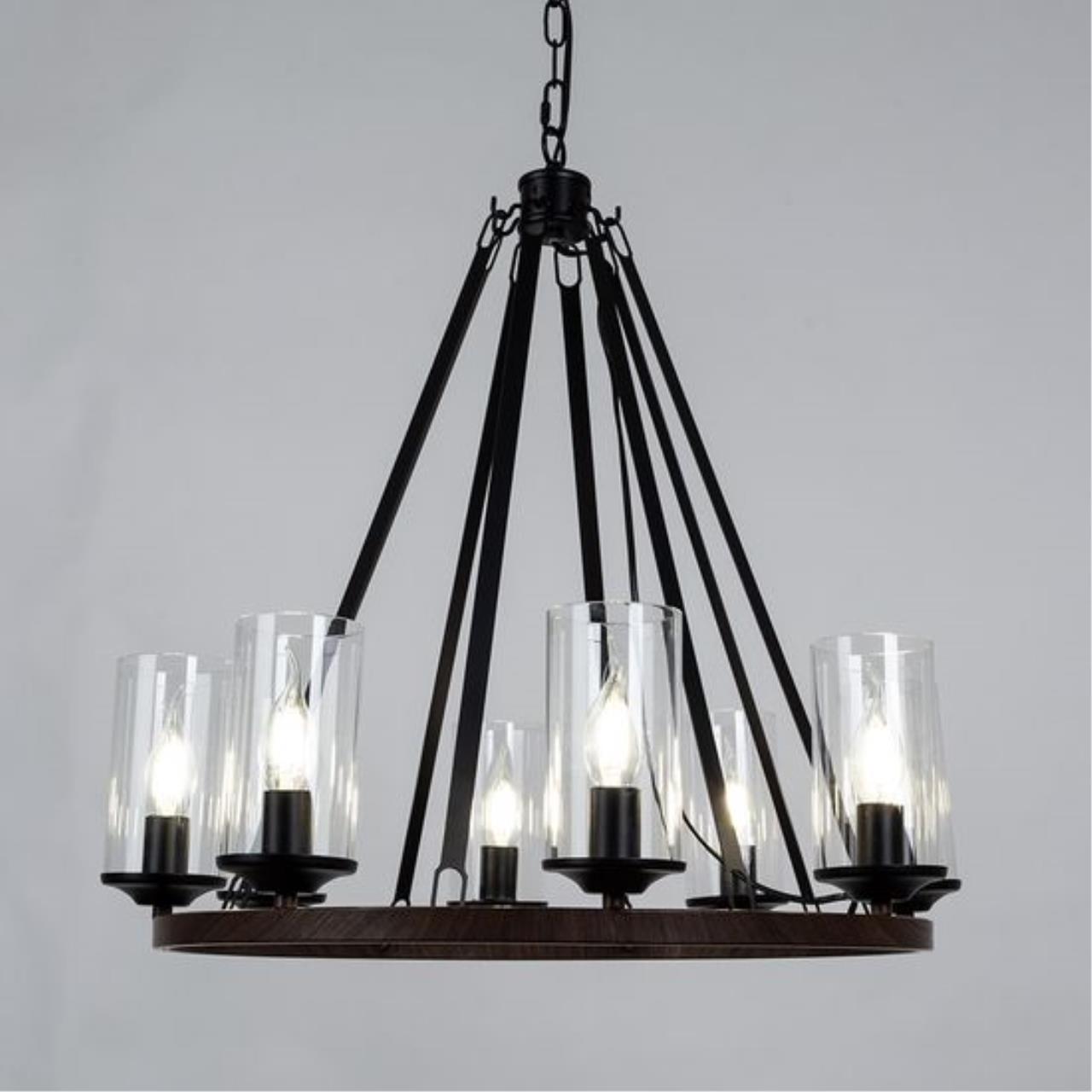 картинка Подвесной светильник Arte Lamp DALIM A7014SP-8BK от магазина pro-decor.kz