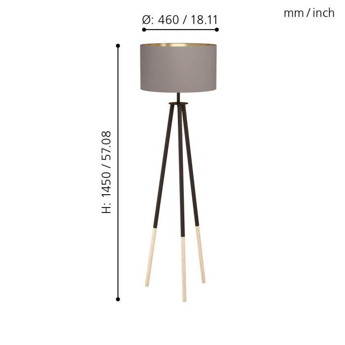 картинка Торшер Eglo Bidford 49148 от магазина pro-decor.kz