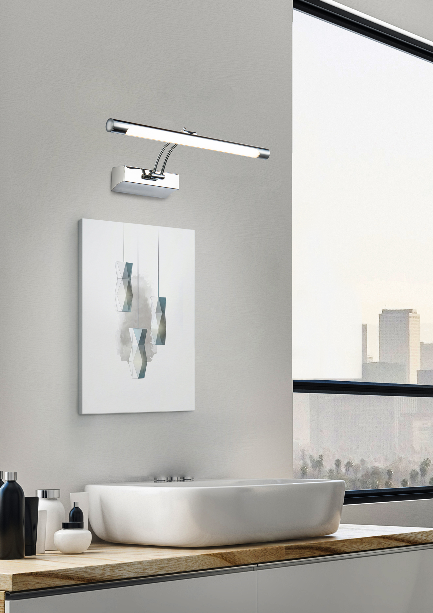 картинка Подсветка для картин Maytoni Fino MIR003WL-L12CH магазин pro-decor.kz являющийся официальным дистрибьютором в Казахстане картинка Подсветка для картин Maytoni Fino MIR003WL-L12CH от магазина pro-decor.kz