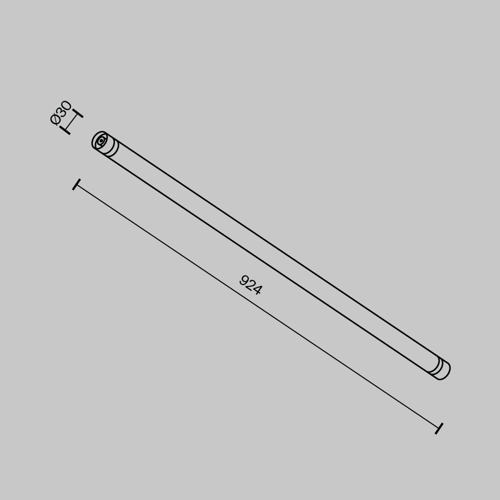 картинка Светильник Technical C148CL-L900-13W3K-B от магазина pro-decor.kz