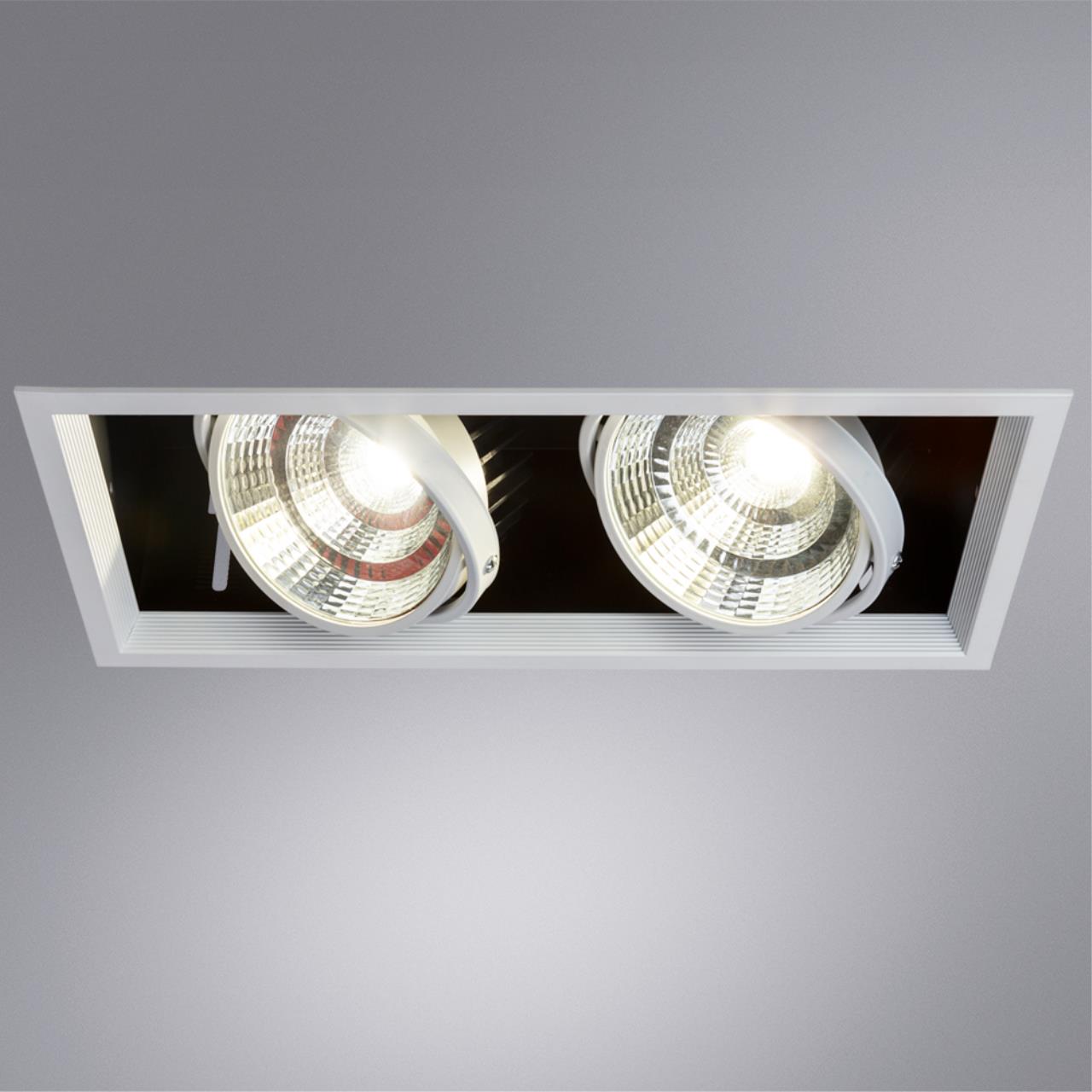 картинка Встраиваемый светодиодный светильник Arte Lamp Merga A8450PL-2WH магазин pro-decor.kz являющийся официальным дистрибьютором в Казахстане картинка Встраиваемый светодиодный светильник Arte Lamp Merga A8450PL-2WH от магазина pro-decor.kz