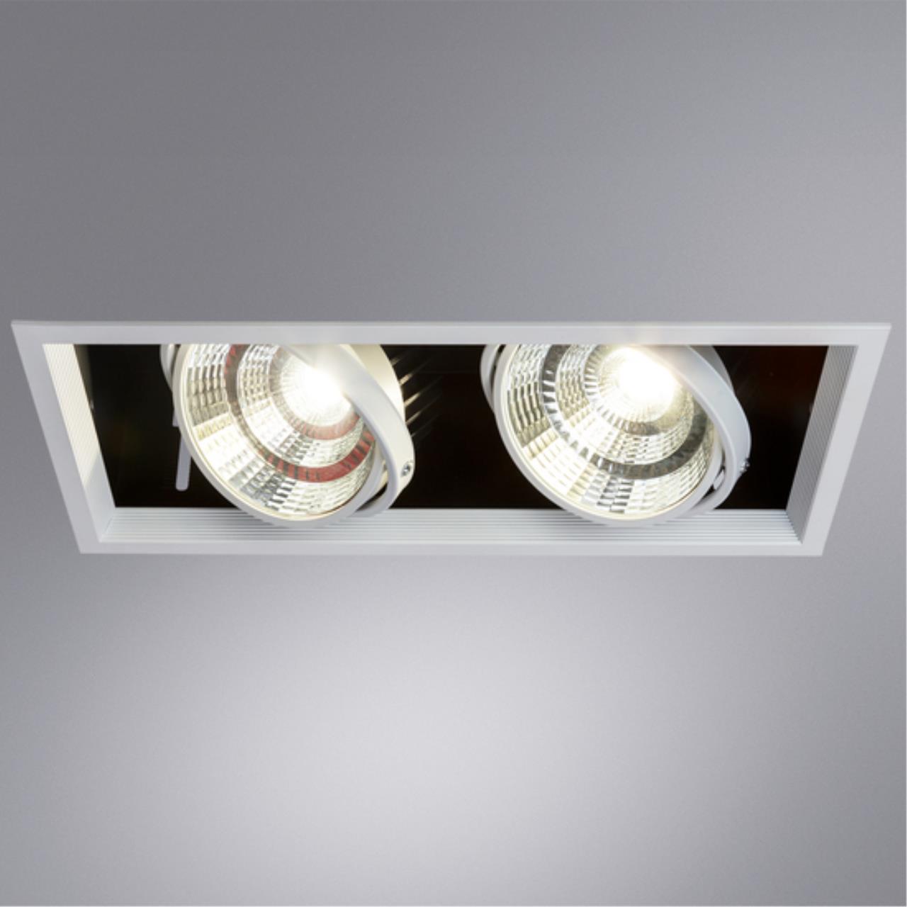 картинка Встраиваемый светодиодный светильник Arte Lamp Merga A8450PL-2WH магазин pro-decor.kz являющийся официальным дистрибьютором в Казахстане картинка Встраиваемый светодиодный светильник Arte Lamp Merga A8450PL-2WH от магазина pro-decor.kz