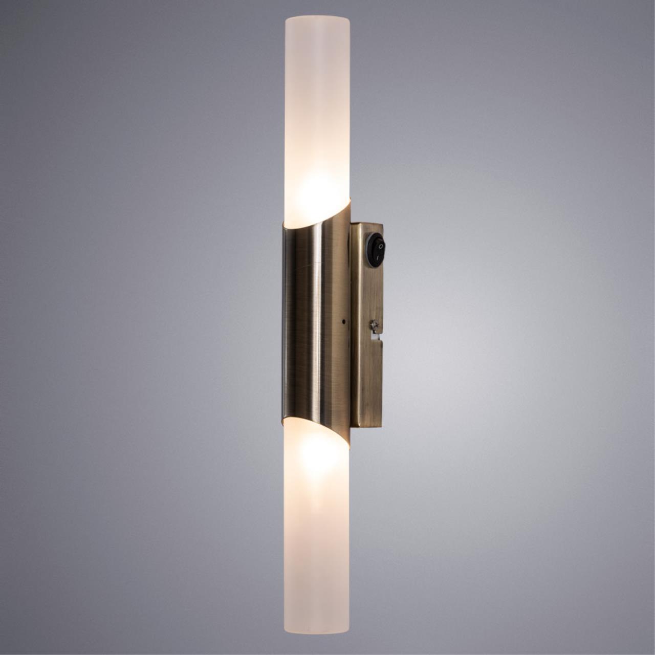 картинка Подсветка для зеркал Arte Lamp Aqua-Bastone A2470AP-2AB от магазина pro-decor.kz