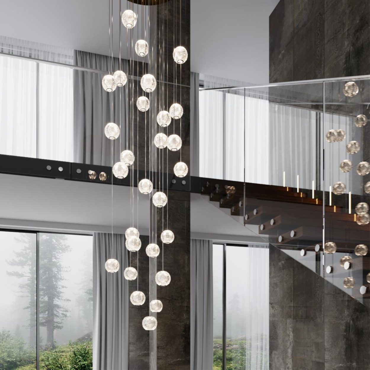 картинка 5008/120L Odeon Light Каскадная люстра магазин pro-decor.kz являющийся официальным дистрибьютором в Казахстане картинка 5008/120L Odeon Light Каскадная люстра от магазина pro-decor.kz