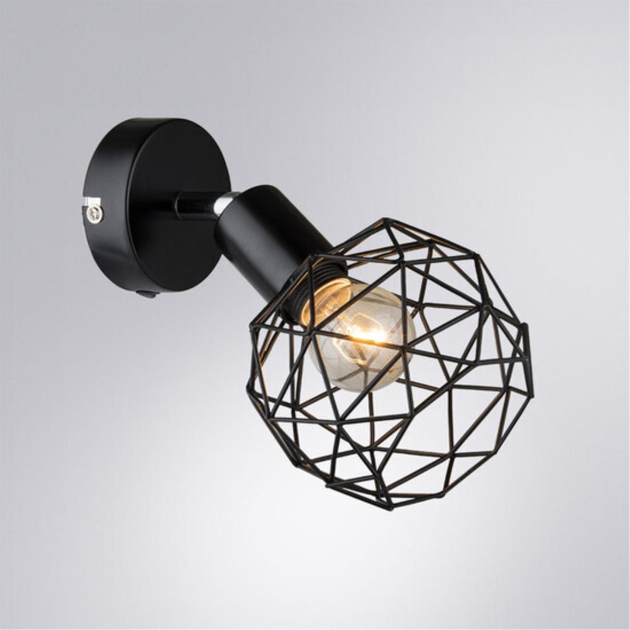 картинка Настенный светильник Arte Lamp SOSPIRO A6141AP-1BK от магазина pro-decor.kz